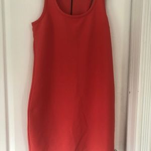 Cynthia Rowley racerback summer coral dress